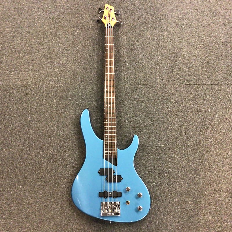 Used Washburn XB-200 Bass Guitars Blue