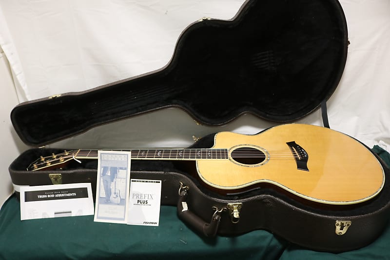Taylor 915-CE 915CE Indian Rosewood Jumbo Cutaway Acoustic Electric Guitar 2002 image 1