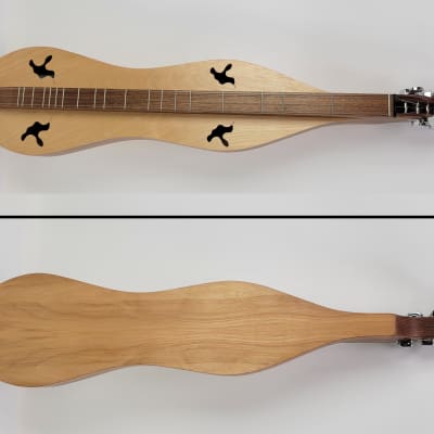 Vintage Handcrafted Hill Country Dulcimer Fredericksburg TX ~ Hummingbird image 2