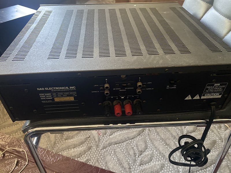 Nad power stereo amplifier 2200 - Gray  			