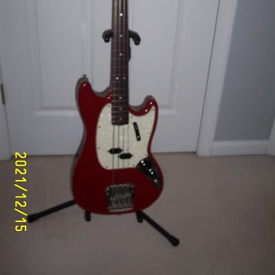 Fender Mustang Bass 1966 Dakota Red image 4