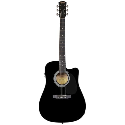 Fender Squier Acoustic Guitar Cutaway Electronics SA-105CE