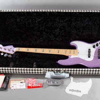 2017 Fender Limited Edition Adam Clayton Jazz Bass Purple Sparkle for sale