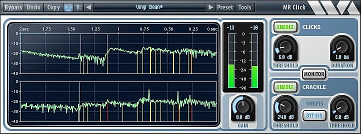 Wave Arts MR Click (Download) <br>Noise Reduction Plug-in - Mac/PC - AAX Native, RTAS, VST, AU image 1