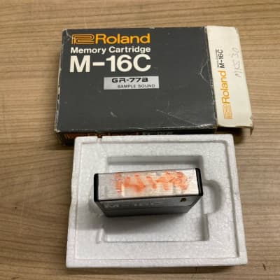 Roland M-16C , GR-77B Sample Sound ,Memory cartridge