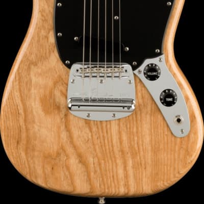 Fender Artist Series Ben Gibbard Mustang Maple Neck Natural With Bag image 2