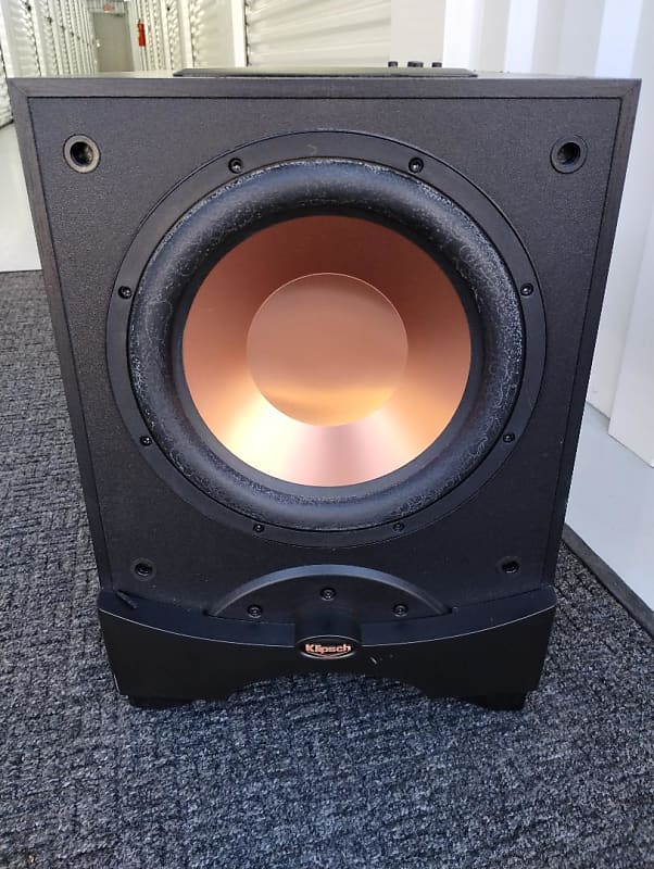 Klipsch RW10D 10 inch subwoofer in very good condition - 2000&#039;s  			