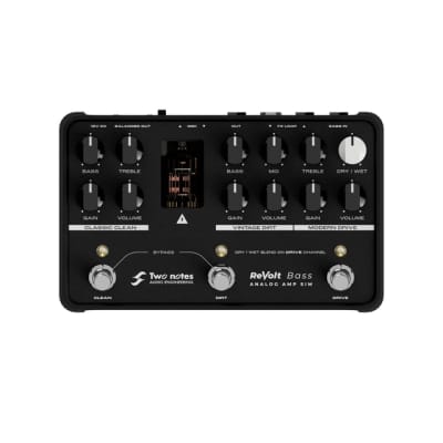 Reverb.com listing, price, conditions, and images for two-notes-revolt-bass-preamp-pedal