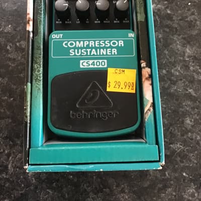 Reverb.com listing, price, conditions, and images for behringer-cs400-compressor-sustainer