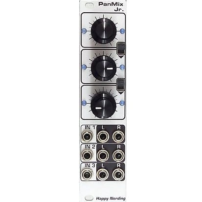 PanMix Jr by Happy Nerding - 3 channel mixer with manual panning and volume controls image 1