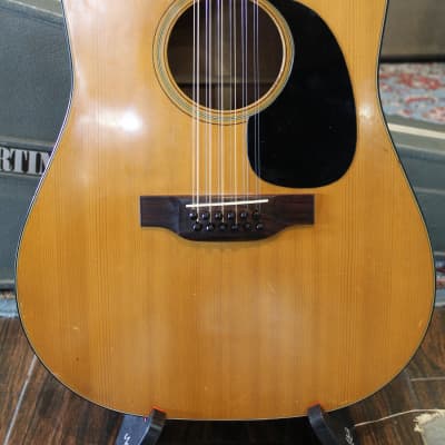1974 Martin D12-18 12-String Acoustic w/ OHSC image 2