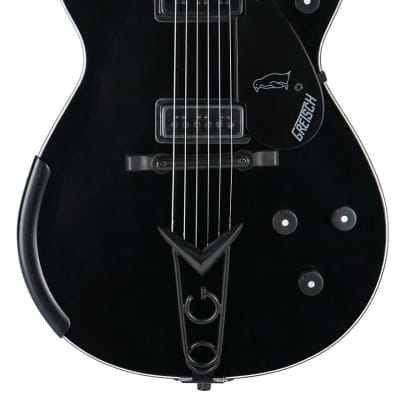 Gretsch Custom Shop Chad Henrichsen Masterbuilt '55 Relic G6134 Noir Black Penguin image 2
