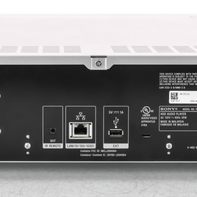 Sony HAP-Z1ES Wireless Network Streamer / Server; Silver; Remote; 1TB HDD image 5