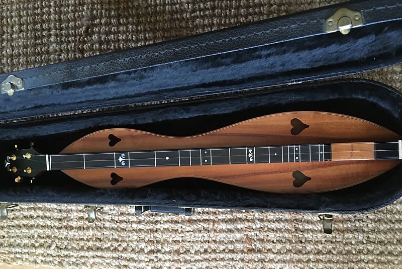 CUSTOM LARRY McSPADDEN KOA DULCIMER with CASE MINT Reverb