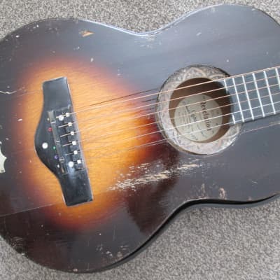Grimshaw Revelation acoustic slide guitar c.1933 sunburst image 2