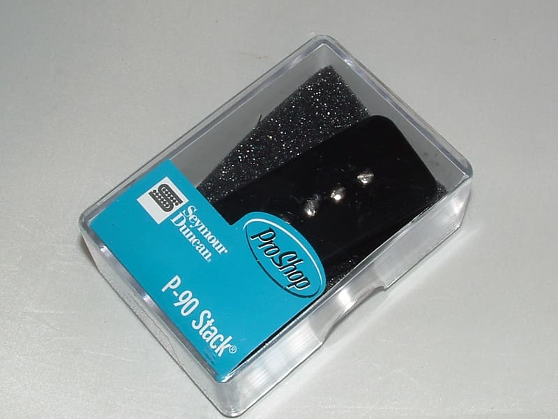 Seymour Duncan STK-P1n  P90 Stack Neck Soapbar  (Black)   New with Warranty image 1