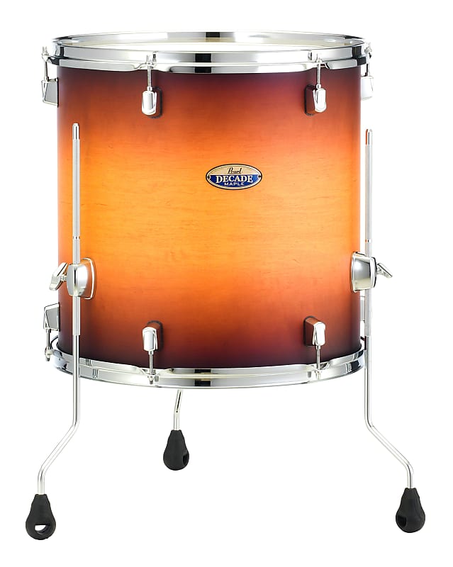 Pearl Decade Maple 18x16 Floor Tom Classic Satin Amburst Reverb 4851