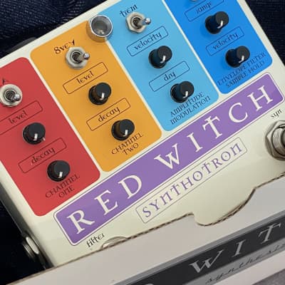Reverb.com listing, price, conditions, and images for red-witch-synthotron