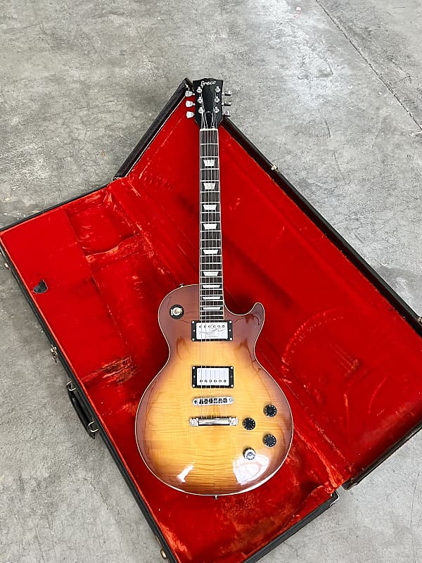 Greco EG-500 Standard 1976 Sunburst original vintage MIJ Japan fujigen Les  paul singlecut | Reverb