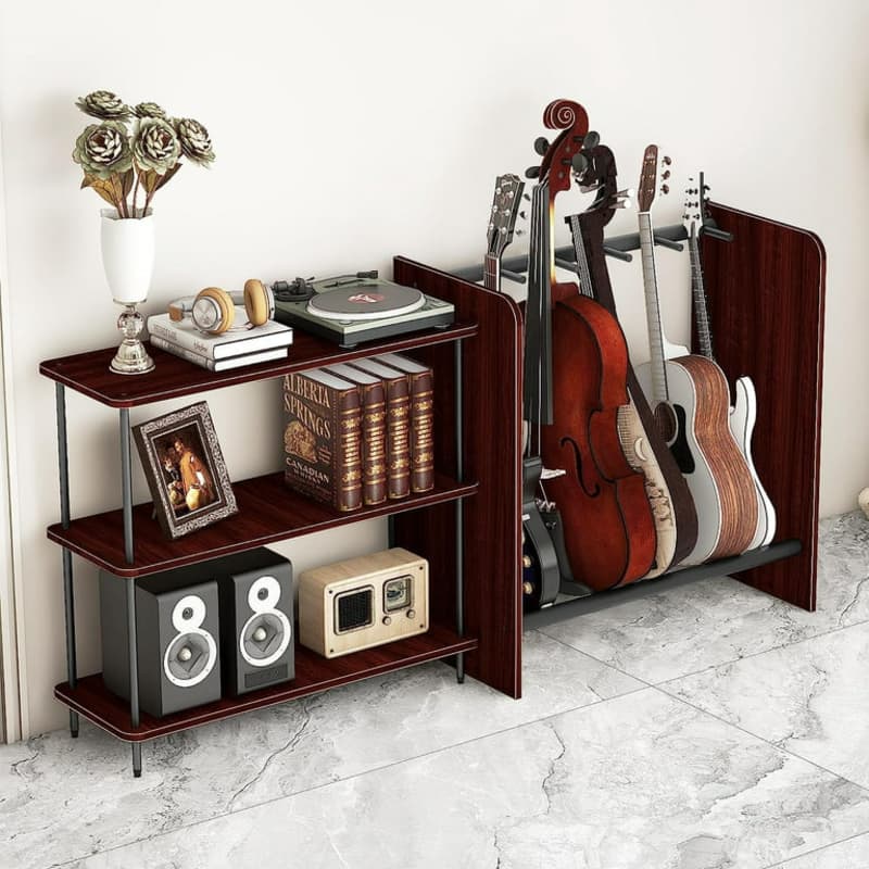 Wood Multiple Guitar Stand,guitar Rack,guitar Furniture,guitarist Birthday  Gift,guitar Room Decor,musical Instrument Stand -  Denmark