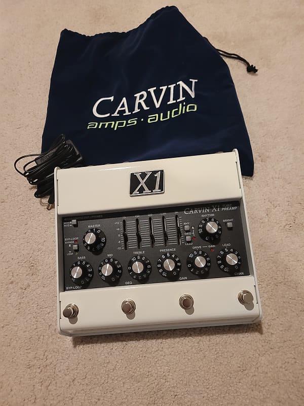 X1 All Tube Preamp Pedal with 12Ax7 Tubes Reverb