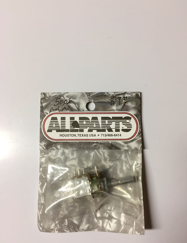 Allparts Bourns 500k Push/Pull Pot Reverb
