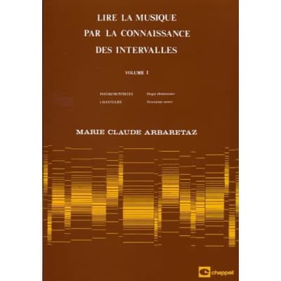 Lire la musique par la connaissance des intervalles : Volume 1 Marie-Claude Arba for sale