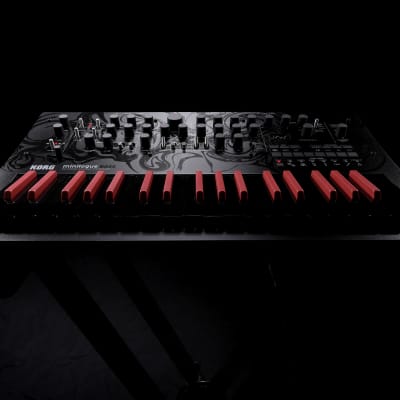 Korg Minilogue Bass 37-Key 4-Voice Polyphonic Synthesizer 2022 - Present - Black image 4