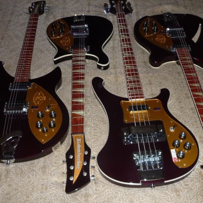 *Collector Alert*  2007 Rickenbacker Limited Edition 75th Anniversary  4003, 660, 360, and 330 image 3