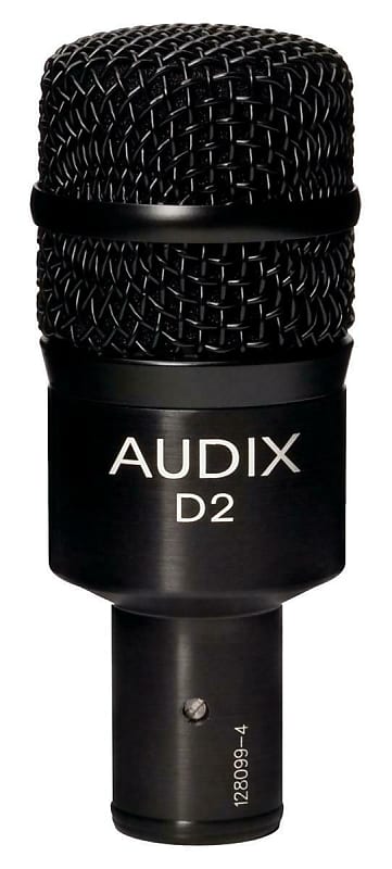 Audix Dynamic Instrument Microphone with Mid-Bass Boost - D2 image 1