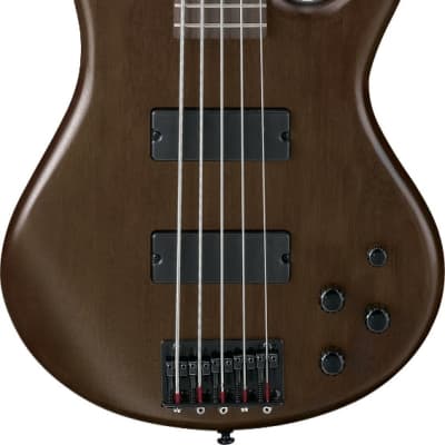 Ibanez GSR205 5-String Bass - Walnut Flat Finish image 2