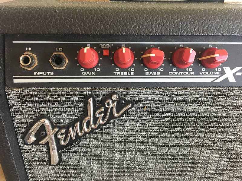 Fender X15 Red Knob Amp 80’s 90’s USA Reverb