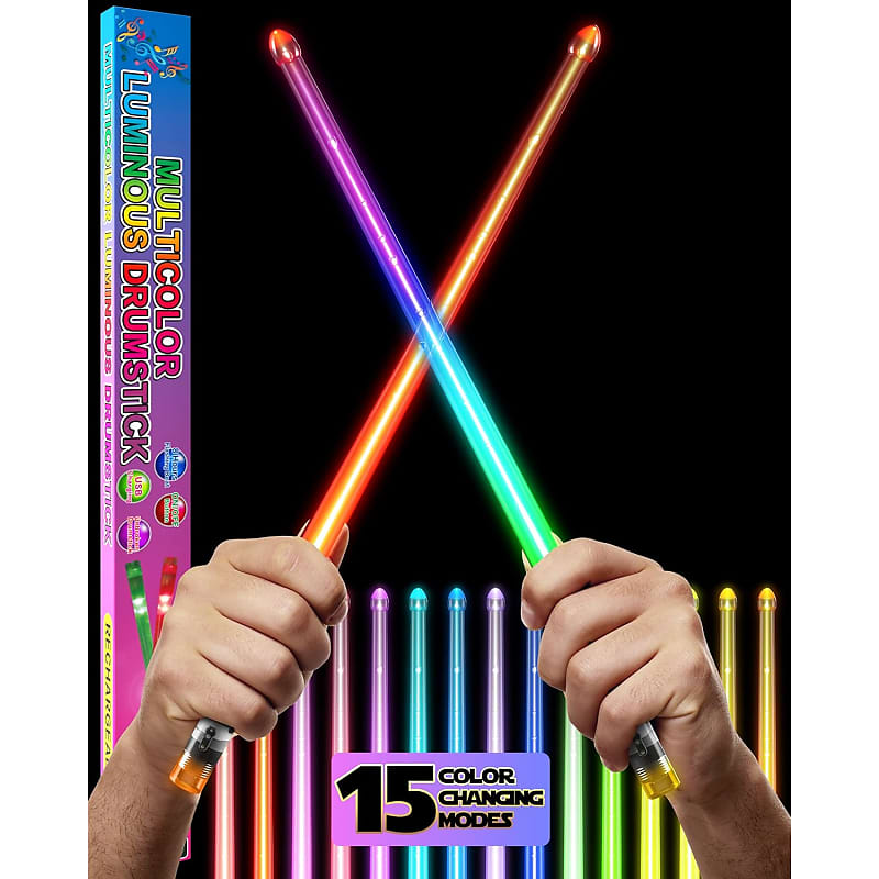 Light Up Drumsticks | Large Glow Sticks | Glow Sticks| 70006D