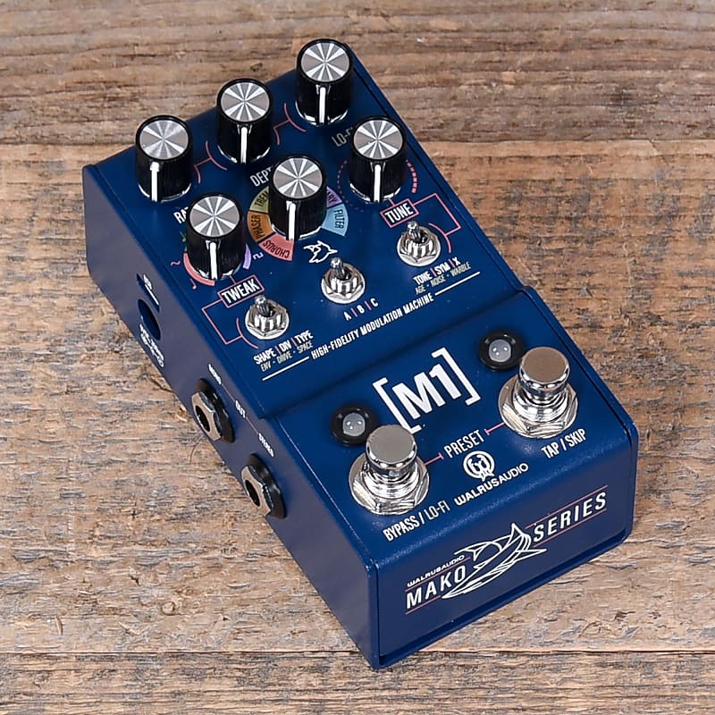 Walrus Audio MAKO Series M1 High-Fidelity Modulation Machine Pedal