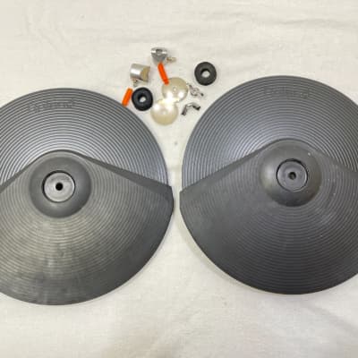 TWO Roland CY8 12" Crash Ride Cymbal V Drums Pad CY-8 image 1