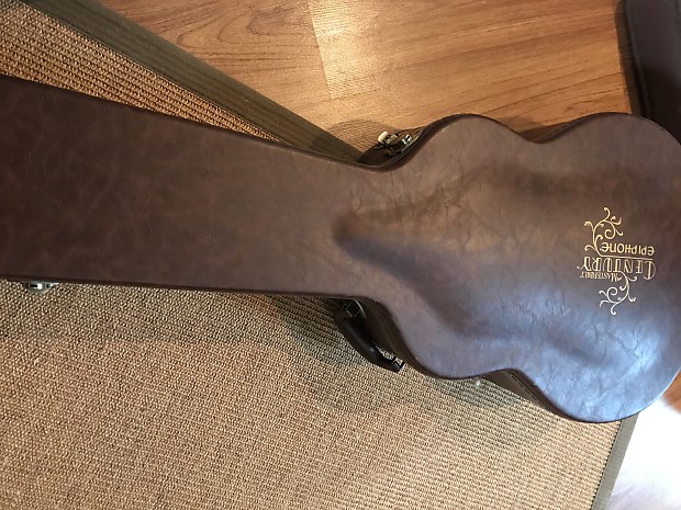 Epiphone masterbilt century deluxe case top
