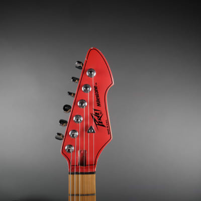 1980's Peavey Pink Milestone Guitar Made in USA w/ Hardshell Case image 15