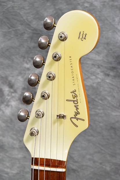 Fender Japan ST62-SPL Limited Edition (SRV Charley) White | Reverb