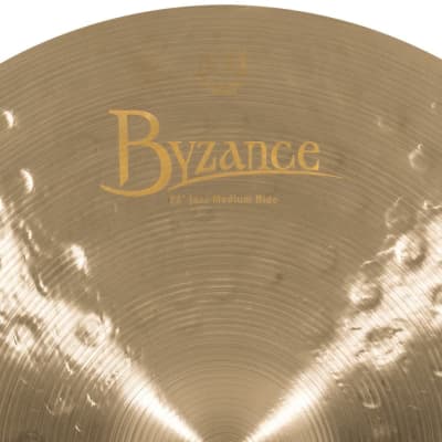 Meinl Byzance Jazz Medium Ride Cymbal 22" image 4