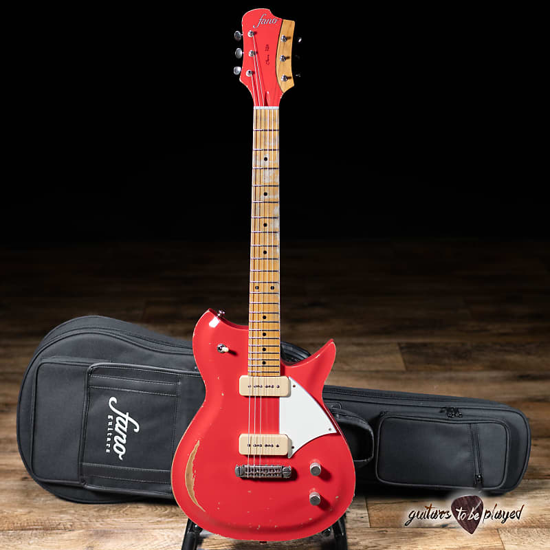 fanoAlt de facto TC6 '59 Carved Top -Blueberry Burst
