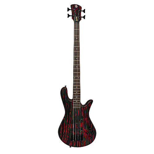 Spector NSPULSE4CINDER NS Pulse 4 - Electric Bass with EMG PJ Pickups -  Cinder Red (Limited Edition)