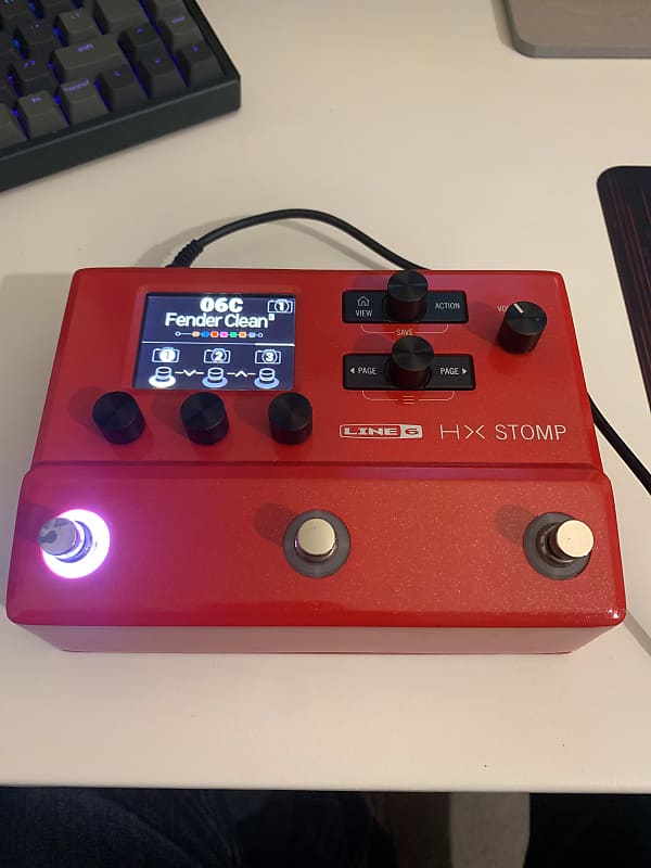 3/23まで値下げ中　HX STOMP limited edition RED 3/23まで値下げ中 HX STOMP limited edition RED
