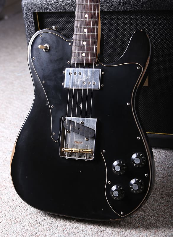Fender 72 Telecaster Custom Road Worn Reissue 2009 Black