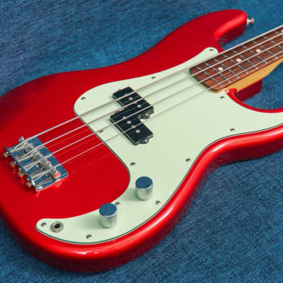 History SZP-2M Precision Bass 2003 Candy Apple Red | Reverb
