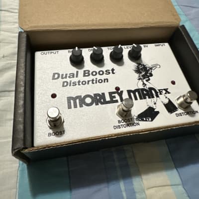 Morley MDB2 Dual Boost Distortion 2010s - Silver | Reverb