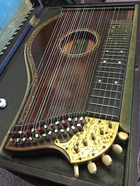 Franz Schwarzer Zither 1873 1916 Natural