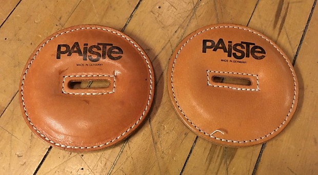 Pasite AC59001 Leather Cymbal Pads - Small (Pair) image 1
