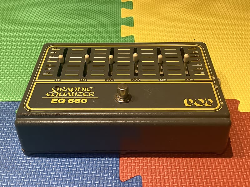 DOD Graphic Equalizer 660 Mid 80s - Gray bud box image 1