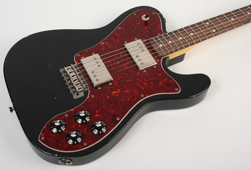 Nash T72-DLX Black Lollar Regal Pickups with Tremolo | Reverb