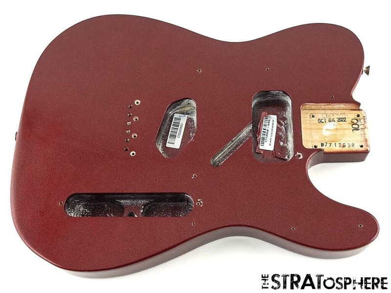 2022 Fender American Performer Humbucker Telecaster Tele BODY USA Aubergine image 1